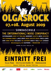 Olgas-Rock Festival 2009 - Poster