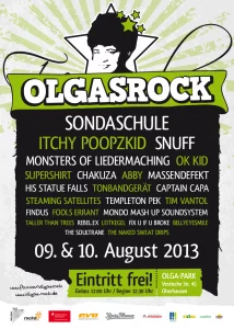 Olgas-Rock Festival 2013 - Poster