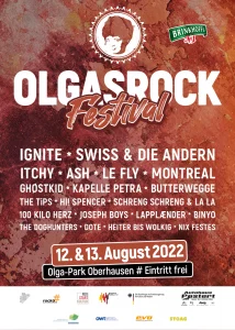 Olgas-Rock Festival 2022 - Poster
